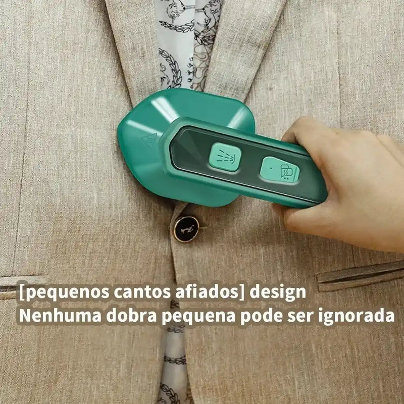 Mini Ferro De Passar Roupas A Vapor Para Viagem - Elétrico Portátil Pequeno/Casa!